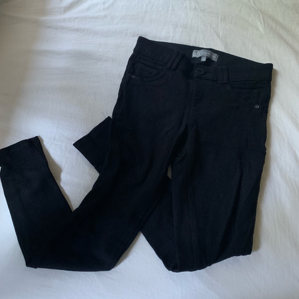 Black skinny jeans